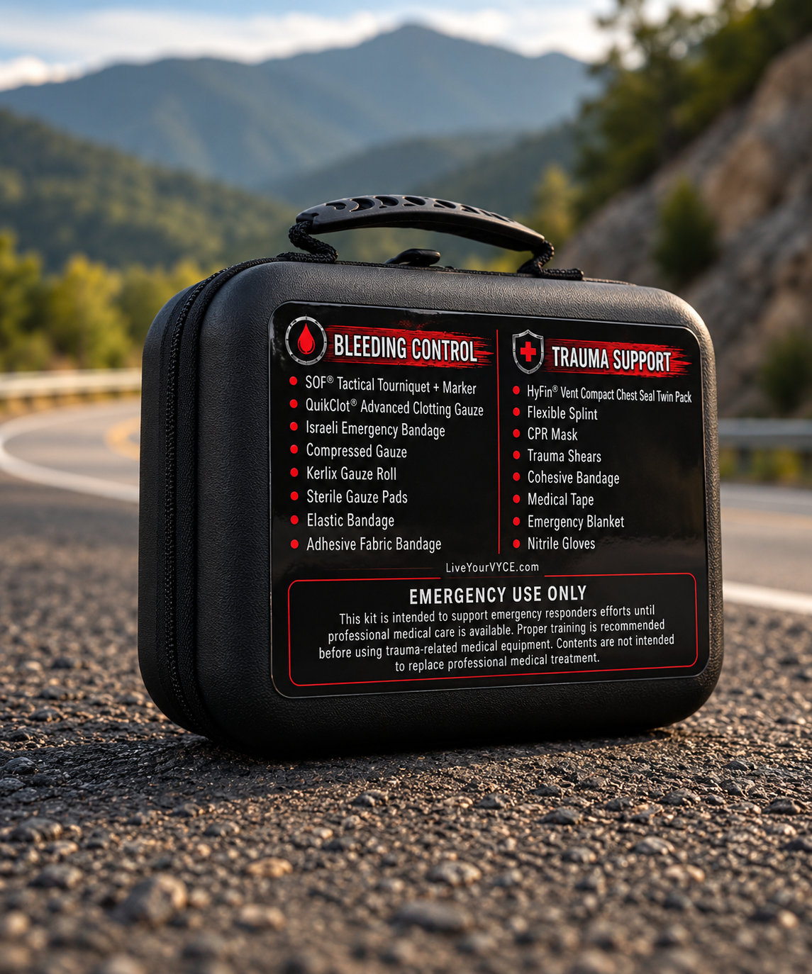 VYCE Motorcycle Trauma Kit