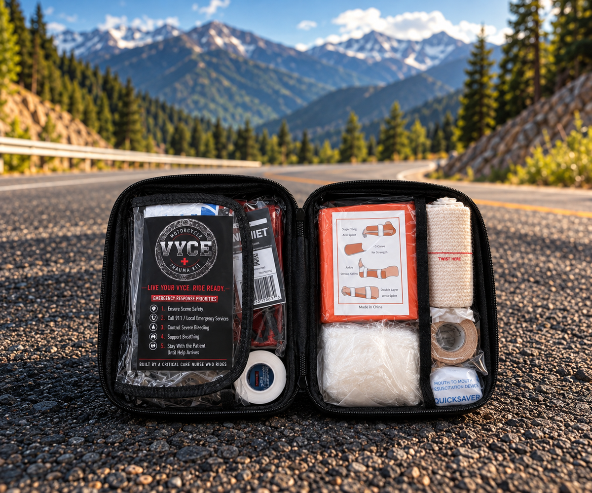 VYCE Motorcycle Trauma Kit